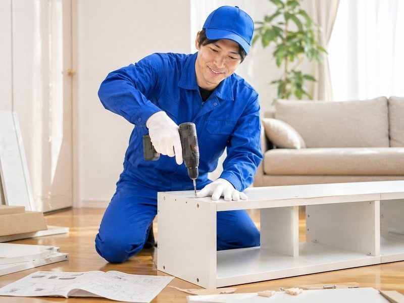 家具の組み立て